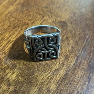 Celtic Silver Ring